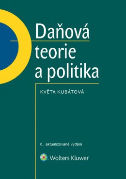 Daňová teorie a politika, 6. vydání