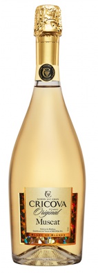 Cricova Spumant Original Muscat - bílé polosuché šumivé víno
