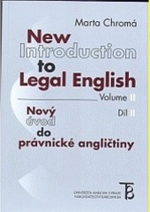 Nový úvod do právnické angličtiny. Díl II, 5. vydání