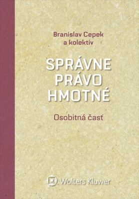 Správne právo hmotné. Osobitná časť