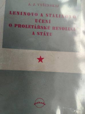 Leninovo a Stalinovo učení o proletářské revoluci a státu