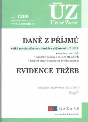 ÚZ č.1200 Daně z příjmů 2017