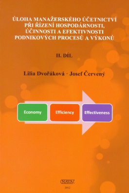 Úloha manažerského účetnictví při řízení hospodárnosti,účinnosti a efekt.pod.procesů a výkonů,II.díl
