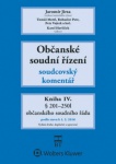 Občanské soudní řízení - soudcovský komentář - kniha IV. - § 201-250l, 2. vydání