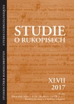 Studie o rukopisech XLVII (2017)