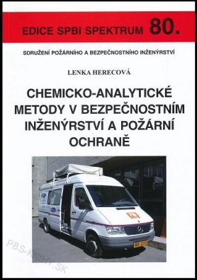Chemicko-analytické metody v bezpečnostním inženýrství a požární ochraně 80.