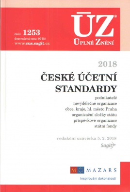 ÚZ č.1253 České účetní standardy 2018