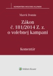 Zákon o volebnej kampani - komentár