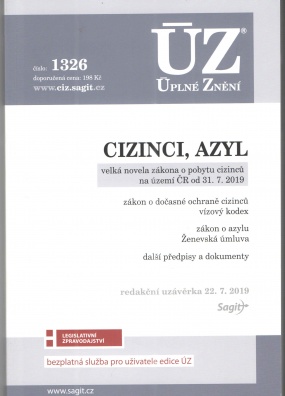 ÚZ č.1326 Cizinci, azyl