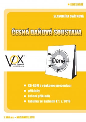Česká daňová soustava 2019 + CD - 8. aktualizované vydání