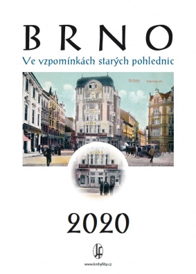 Nástěnný kalendář Brno 2020 Ve vzpomínkách starých pohlednic