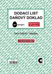 Dodací list - daňový doklad A5 ET130