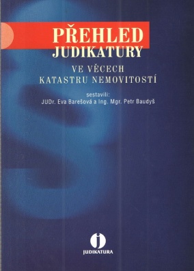 Přehled judikatury ve věcech katastru nemovitostí