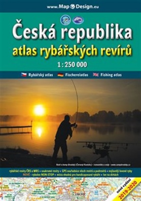 Česká republika - atlas rybářských revírů (1:250 000)