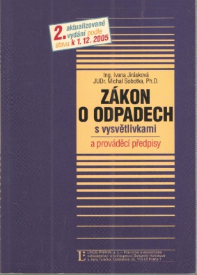 Zákon o odpadech 2.akt.vydání k 1.12.2005