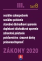 Zákony III. B / 2020, Sociálne, dôchodkové, nemocenské a zdravotné poistenie