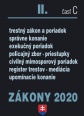 Zákony II. C / 2020, Súdne spory, exekúcie, trestné právo a správne právo