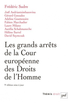 Les grands arrêts de la Cour européenne des Droits de l'Homme (9e édition)
