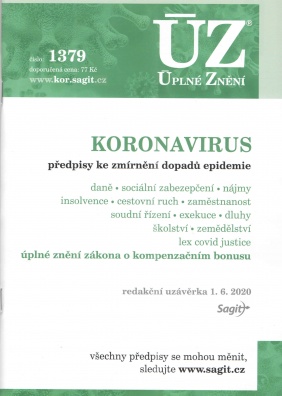 ÚZ č.1379 Koronavirus