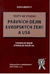 Texty ke studiu právních dějin evropských zemí a USA