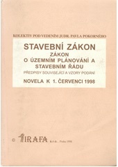 Stavební zákon Zákon o územním plánování a stavebním řádu, Novela k 1.7.1998