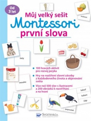 Můj velký sešit Montessori první slova