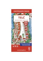 Telč - Historické centrum/Kreslený plán města
