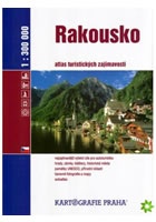 Rakousko - Atlas turistických zajímavostí/1:300 tis.