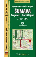 Šumava - Trojmezí, Horní Lipno - cykloturistická mapa č. 3 /1:25 000
