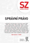 Soubor zákonů. Správní právo – stav ke dni 1.9.2021