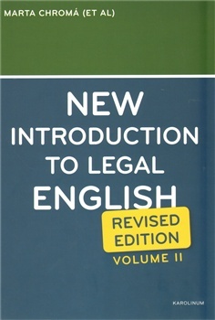 New introduction to legal english volume II. (revised ed.)