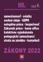 Zákony III. A / 2022 - Pracovnoprávne vzťahy a BOZP, Minimálna mzda