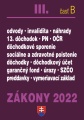 Zákony III. B / 2022 - Sociálne poistenie, zdravotné poistenie a dôchodky