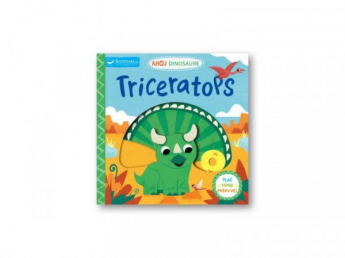 Ahoj Dinosaure Triceratops. Tlač, táhni, posouvej