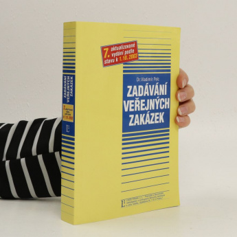 Zadávání veřejných zakázek : podle stavu k 1.10.2003