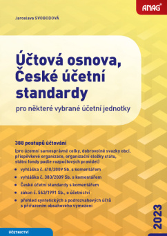 Účtová osnova, České účetní standardy pro některé vybrané účetní jednotky 2023 – 388 postupů účtován