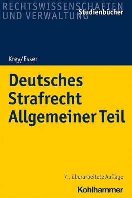Deutsches Strafrecht Allgemeiner Teil (German Edition) 7th ed. Edition