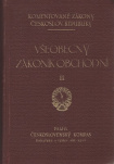 Všeobecný zákoník obchodní II.