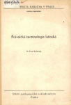 Právnická terminologie latinská