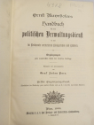 Ernst Mayrhofers Handbuchfür den politischen Verwaltungsdienst in dem imReidsrahe vertretenen Königr