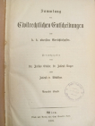 Sammlung Civilrechtlichen Enscheidungen K. K. Oberften Gerichtshofes 9 band