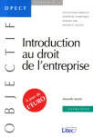 Introduction au droit de ľentreprise
