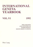 International Geneva Yearbook: Vol. VI/1992