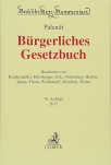 Bürgerliches Gesetzbuch Paland 2017