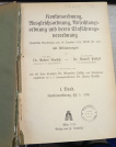 Konkursordnung, Ausgleichsordnung, Anfechtungs-ordung und derem Einführungs-verordnung I. Band