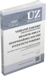 ÚZ č.1633 Veřejné zakázky, Ochrana hospodářské soutěže, Veřejná podpora, Investiční pobídky, Registr