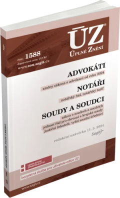 ÚZ č.1634 Advokáti, Notáři, Soudci a soudy