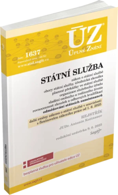 ÚZ č.1637 Státní služba