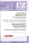 ÚZ č.1652 Regionální školství, Pedagogičtí pracovníci