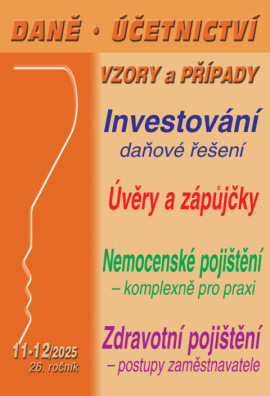 DÚVaP č. 11-12 / 2025 - Investování – daňové řešení